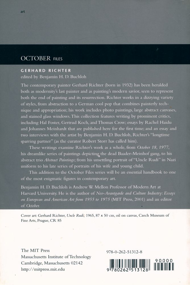 『October Files : Gerhard Richter』 4
