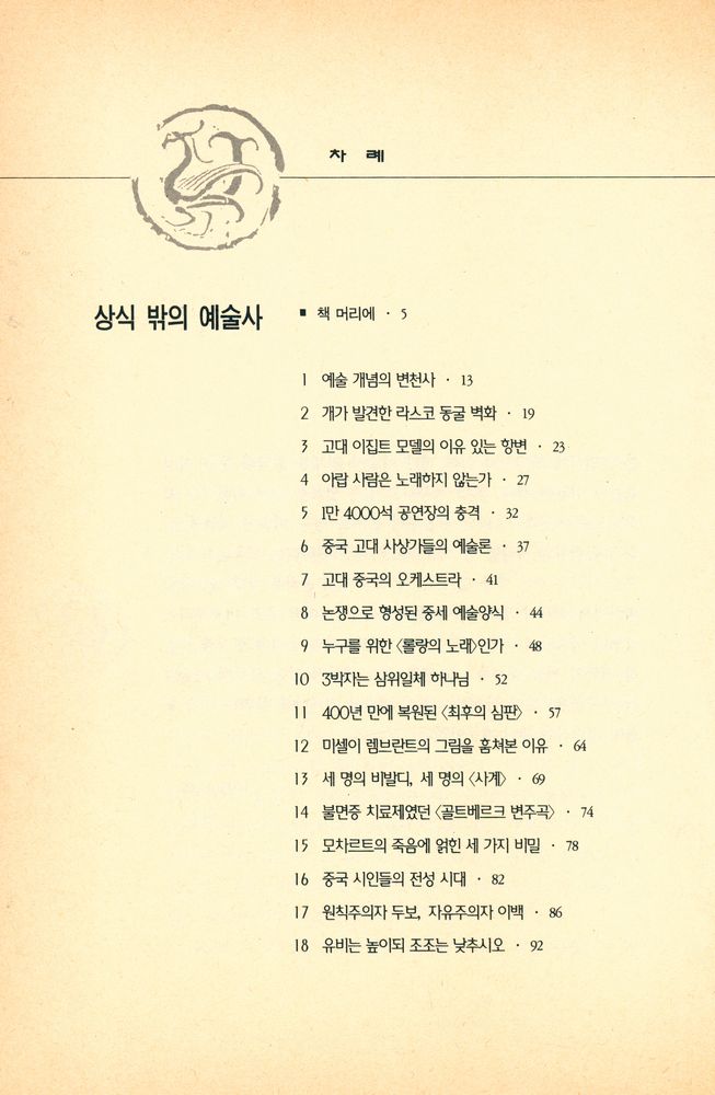 『지혜가 드는 창 20 - 상식 밖의 예술사』 2