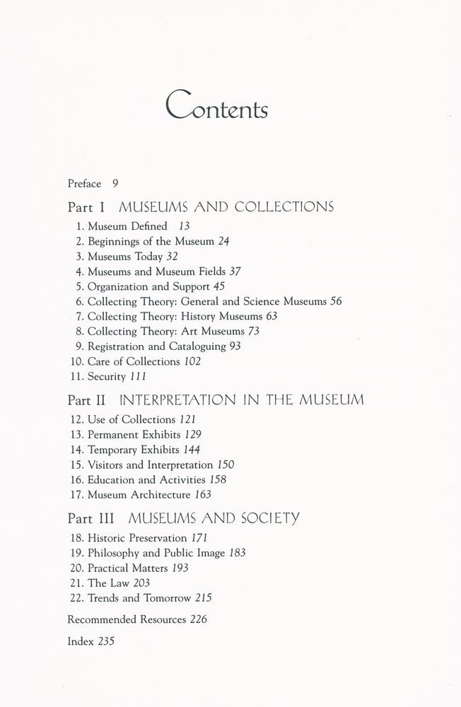 『Introduction to Museum Work』 2