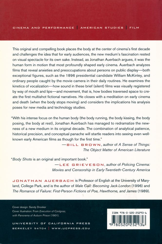 『Body Shots : early cinema's incarnations』 3