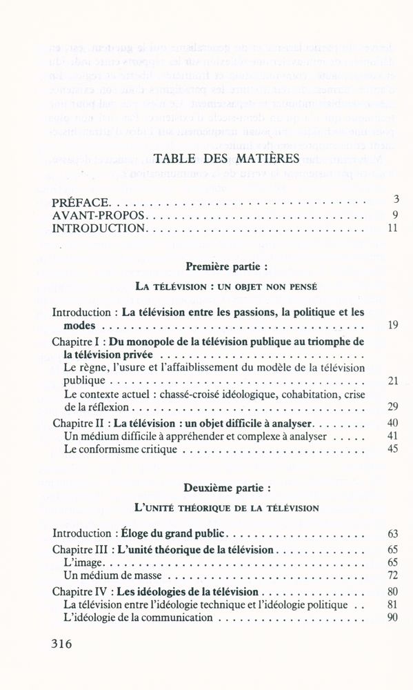 『ÉLOGE DU GRAND PUBLIC : Une théorie critique de la télévision』 2