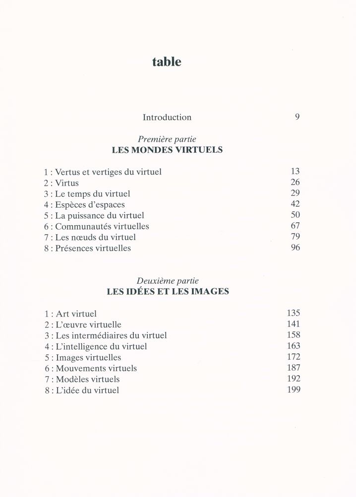 『LE VIRTUEL : VERTUS ET VERTIGES』 2
