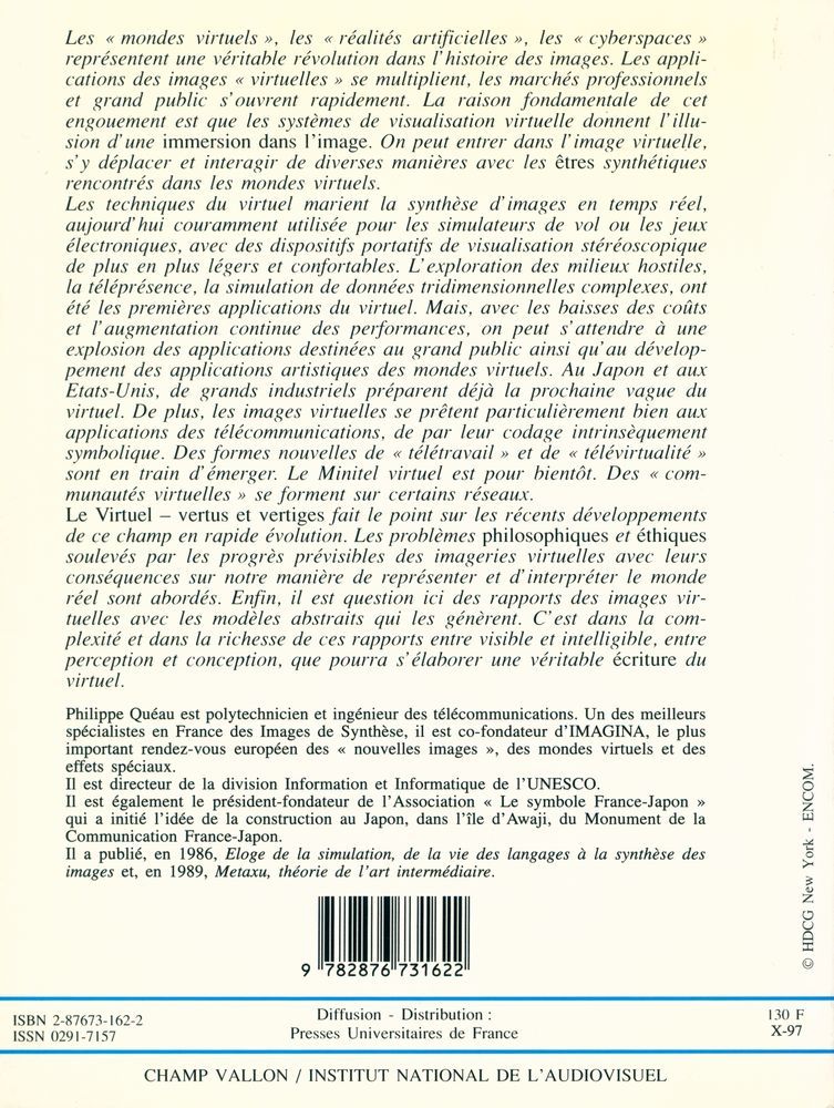 『LE VIRTUEL : VERTUS ET VERTIGES』 3