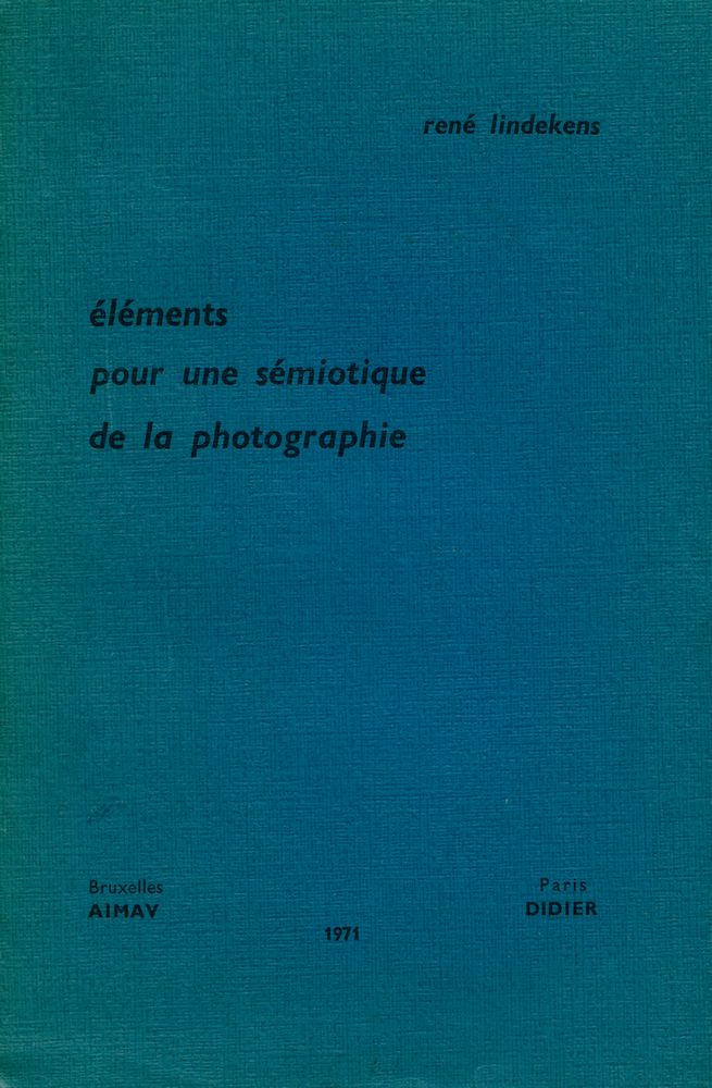 『éléments pour une sémiotique de la photographie』 1