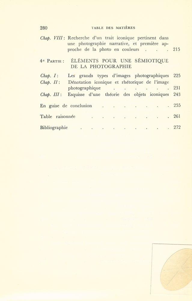 『éléments pour une sémiotique de la photographie』 3