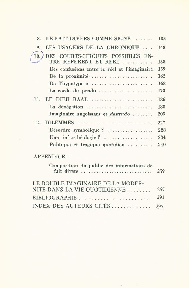 『LE MANA QUOTIDIEN : STRUCTURES ET FONCTIONS DE LA CHRONIQUE DES FAITS DIVERS』 3
