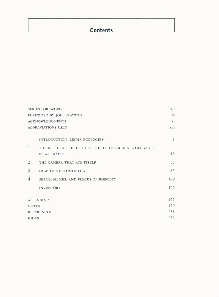 『Media ecologies : materialist energies in art and technoculture』 2