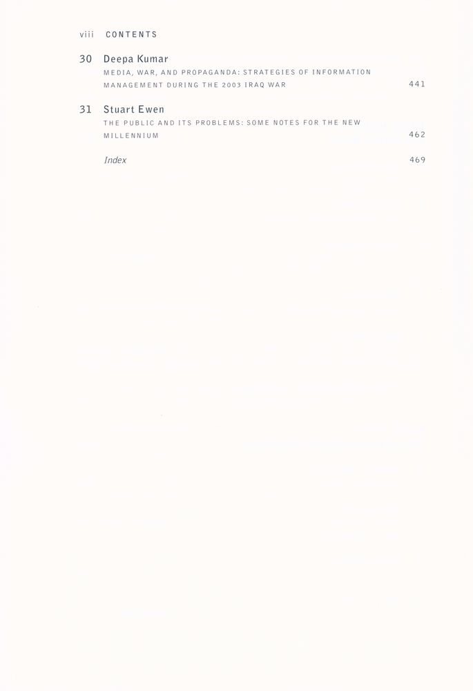 『Key readings in media today : mass communication in contexts』 5
