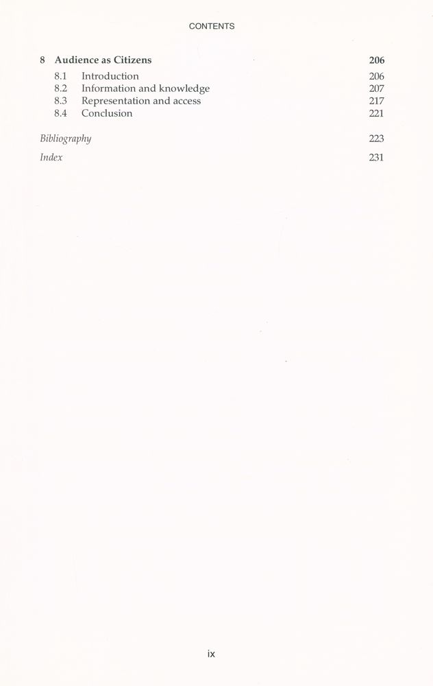 『Media institutions and audiences : key concepts in media studies』 4