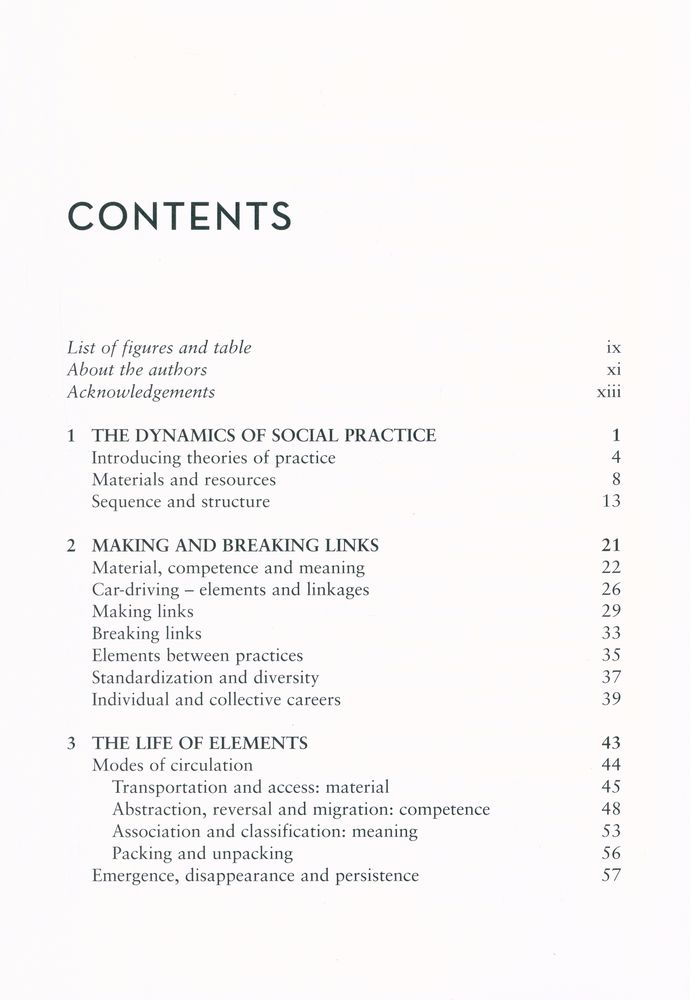 『THE DYNAMICS OF SOCIAL PRACTICE : EVERYDAY LIFE AND HOW IT CHANGES』 2