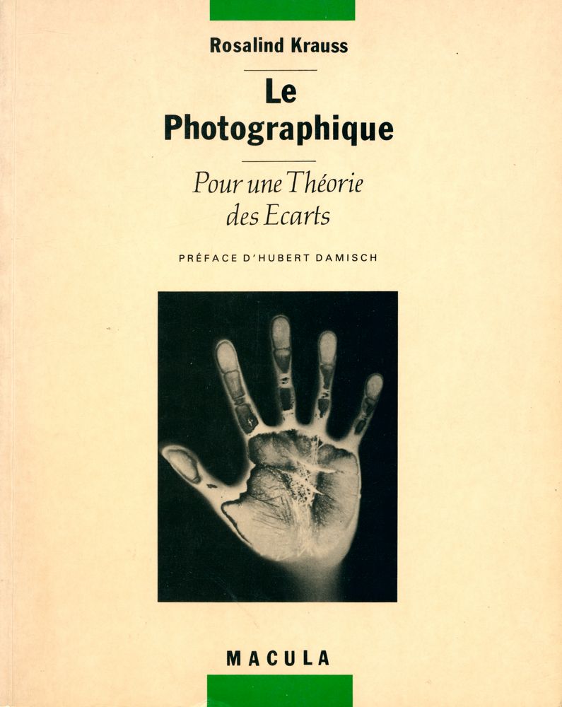 『Le Photographique : Pour une Théorie des Ecarts』 1