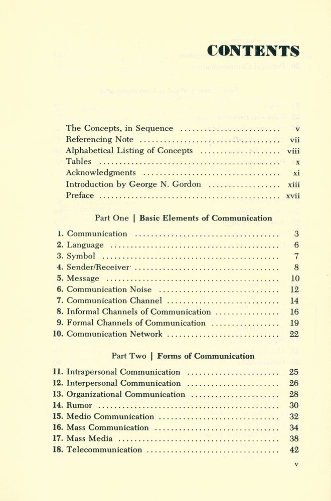 『A taxonomy of concepts in communication』 2