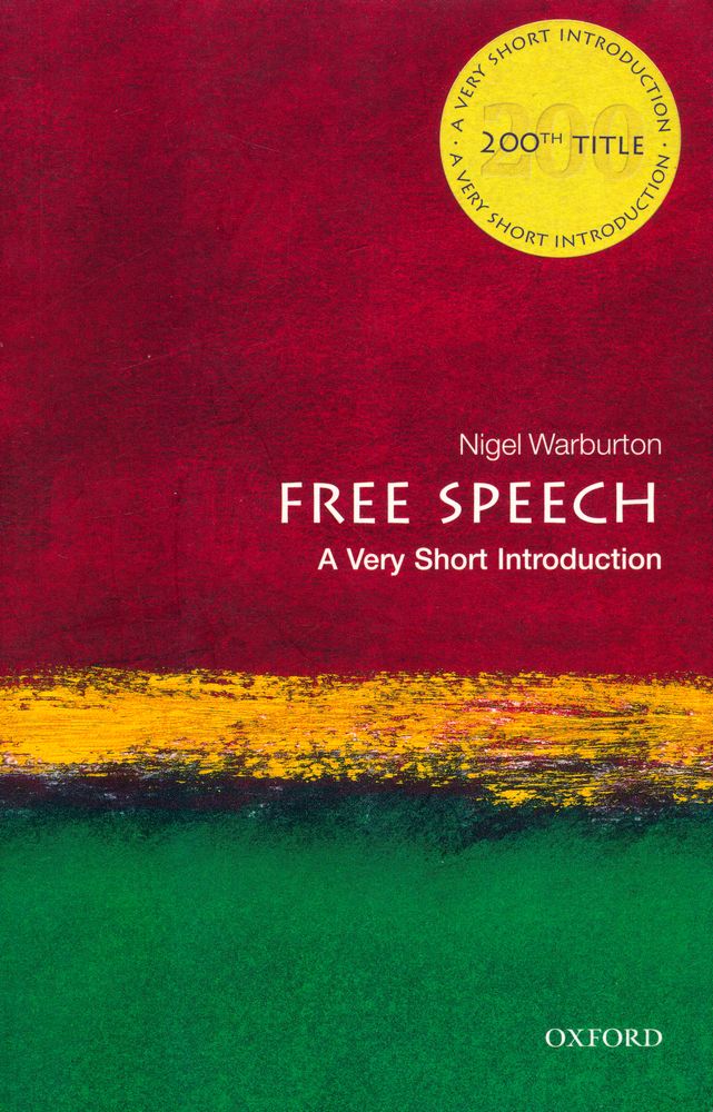 『FREE SPEECH : A Very Short Introduction』 1