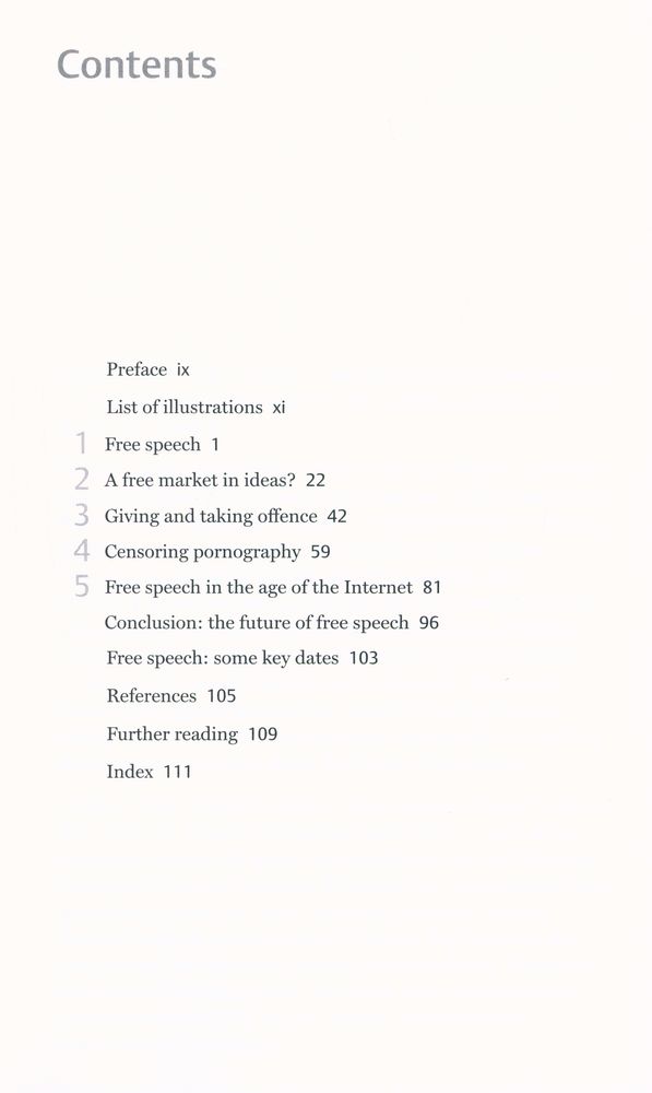 『FREE SPEECH : A Very Short Introduction』 2