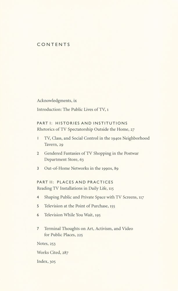 『AMBIENT TELEVISION : visual culture and public space』 2