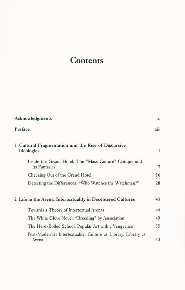 『Uncommon cultures : popular culture and post - modernism』 2