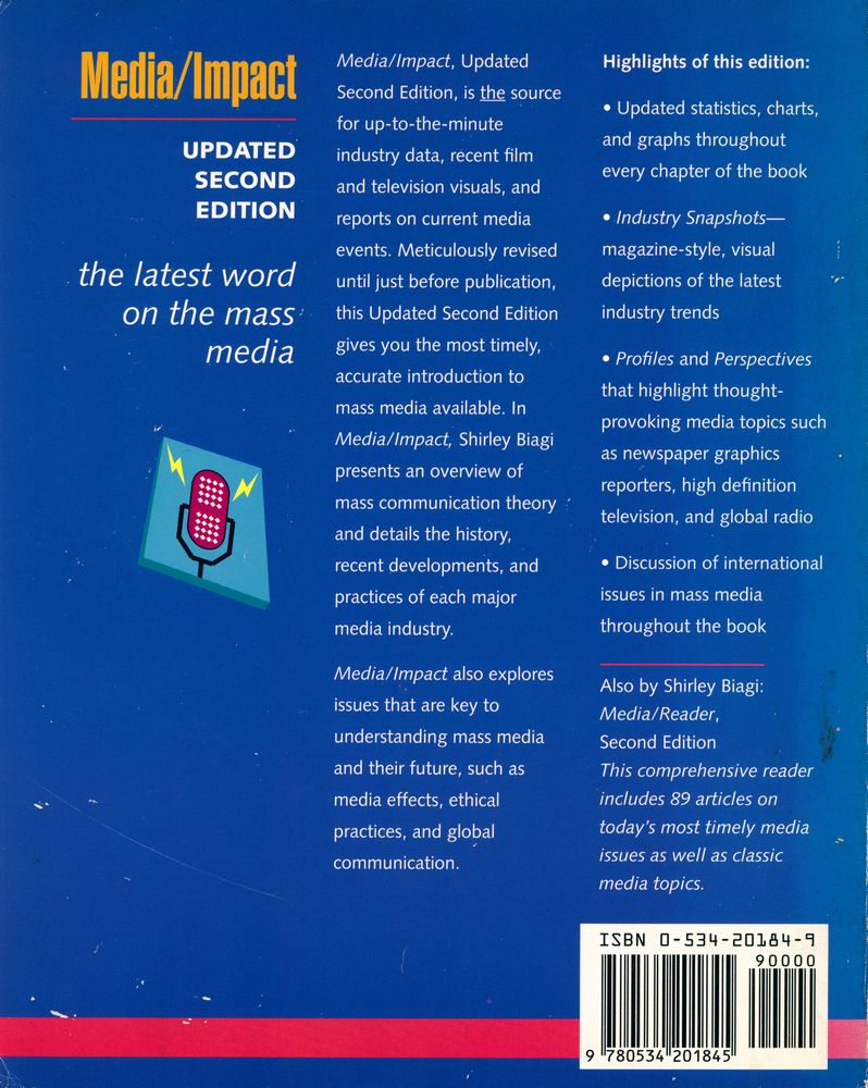 『Media/impact : an introduction to mass media』
