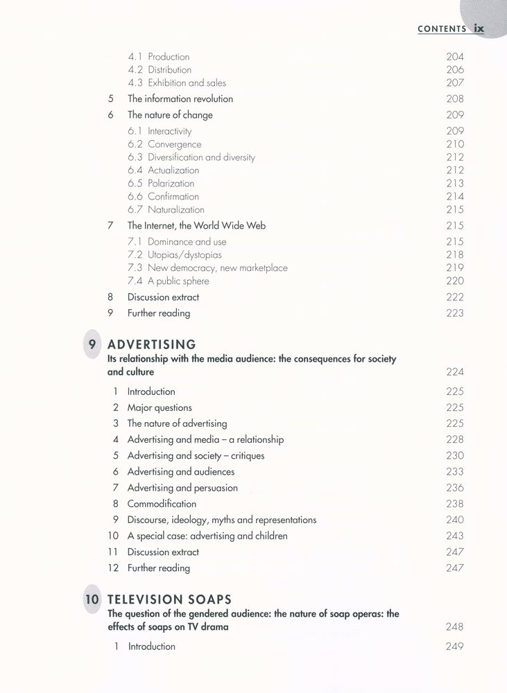 『MEDIA AND SOCIETY : Critical Perspectives』 6