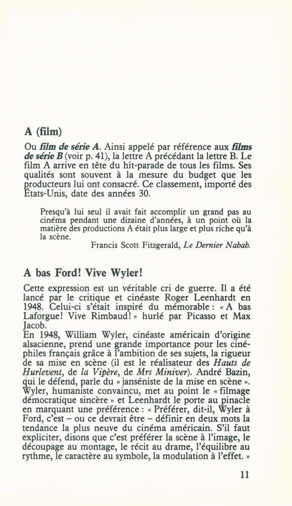 『Les Mots du cinéma』 2