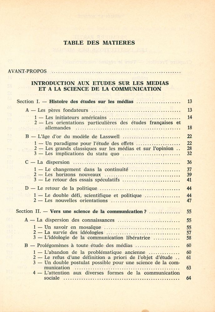 『MÉDIAS ET SOCIÉTÉ』 2