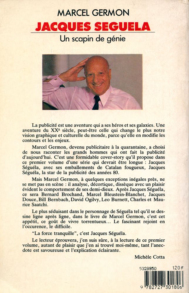 『JACQUES SEGUELA : Un Scapin de génie』 3