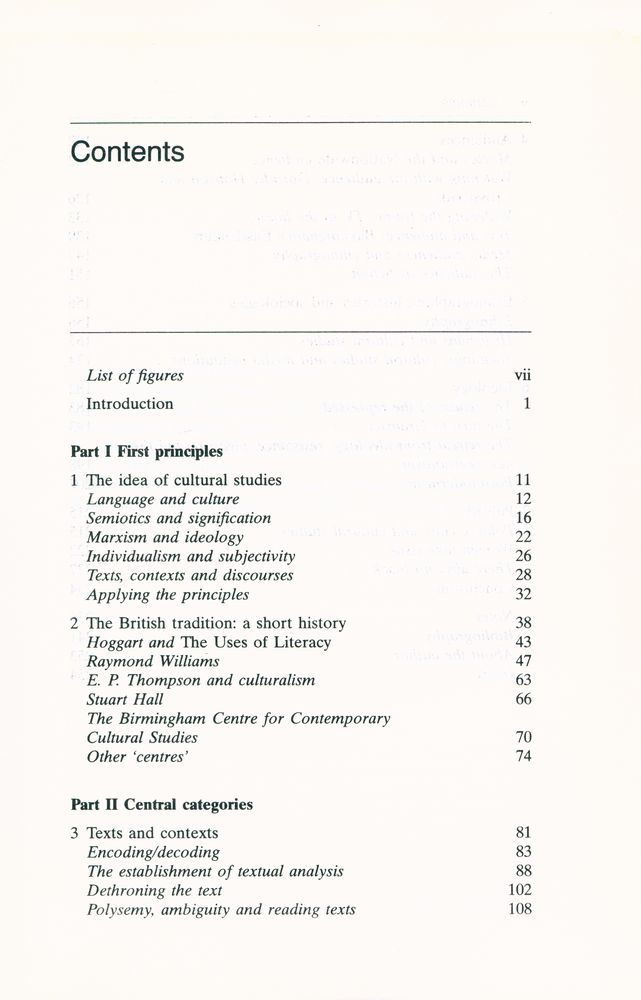 『British Cultural Studies : An Introduction』 2