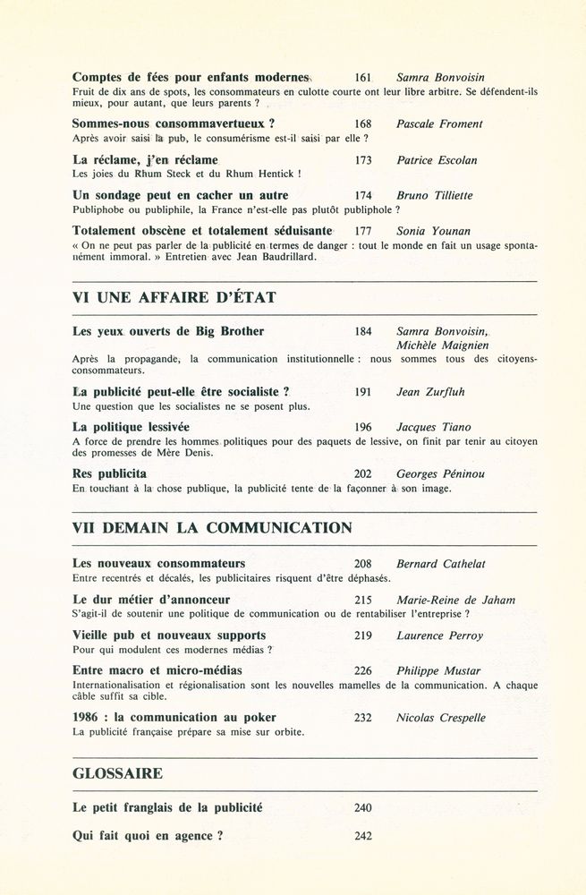 『Autrement』 N° 53 OCTOBRE 1983 4