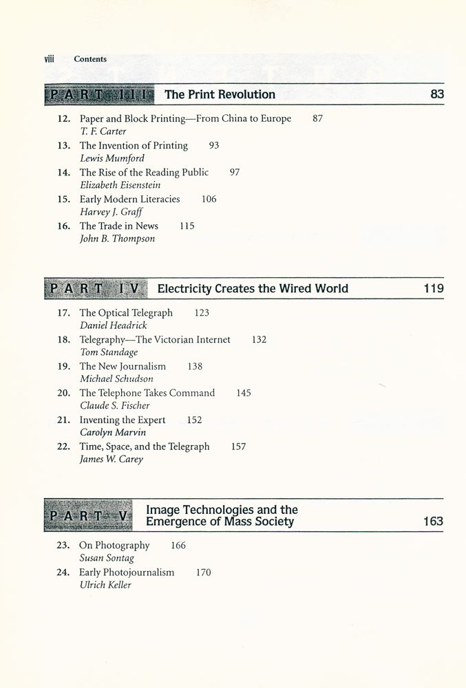 『Communication in history: technology, culture, society』 3