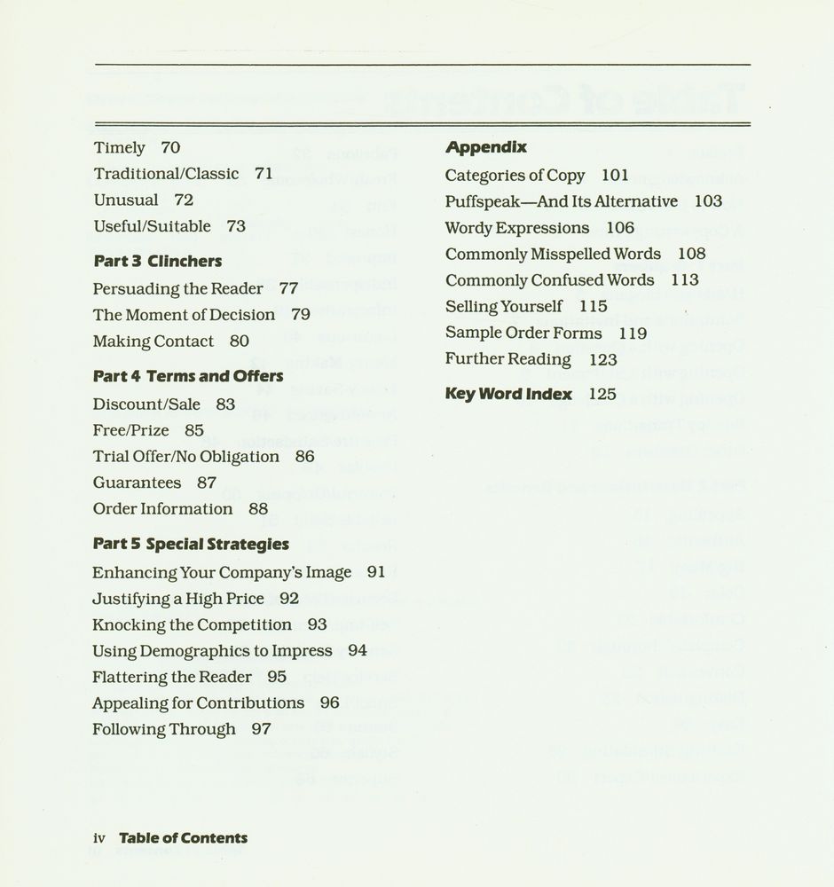 『Words that sell』 3