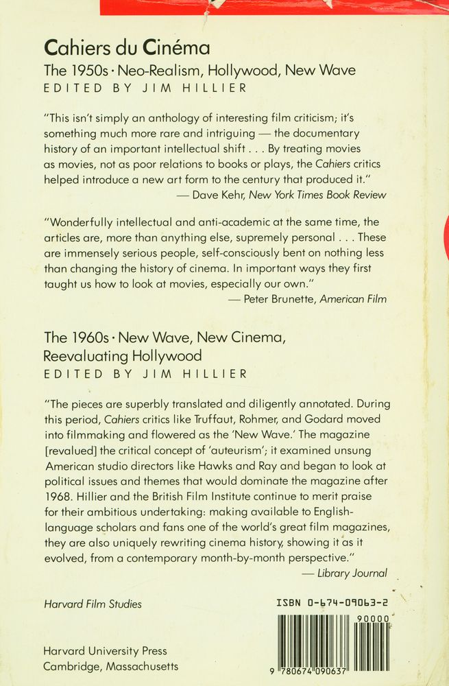 『Cahiers du cinéma 1969 - 1972 : the politics of representation』 4