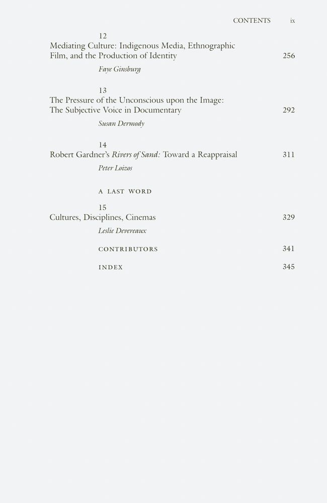 『Fields of vision : essays in film studies, visual anthropology, and photography』 4