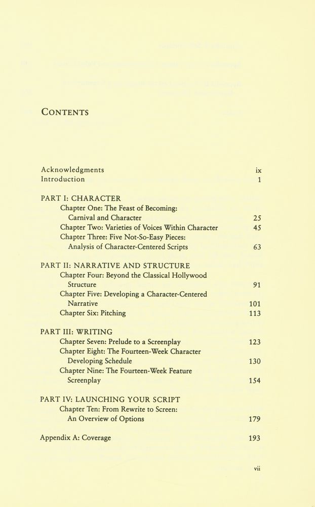 『Writing the character - centered screenplay』 2