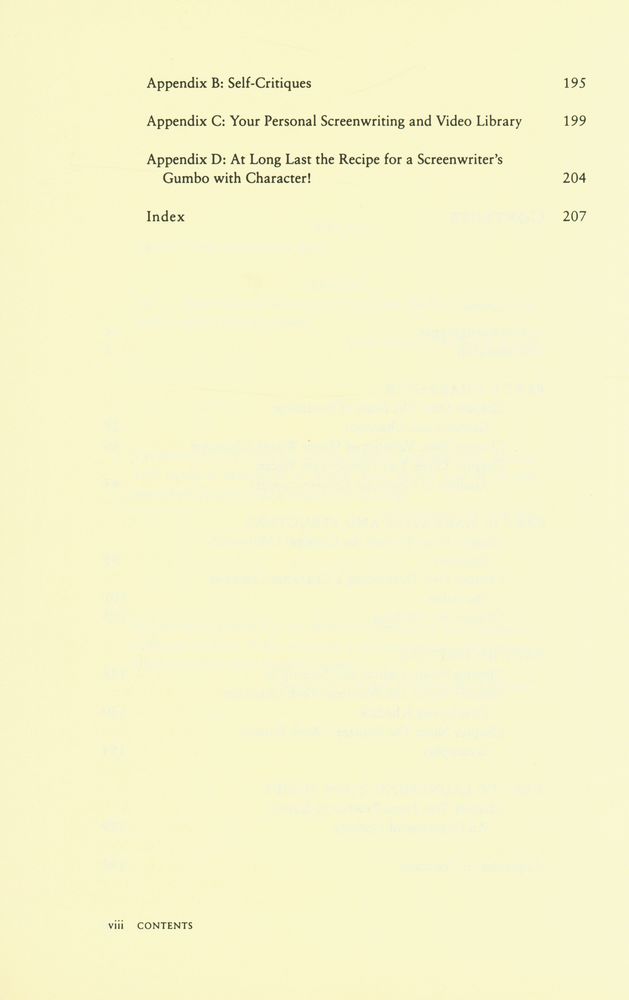 『Writing the character - centered screenplay』 3