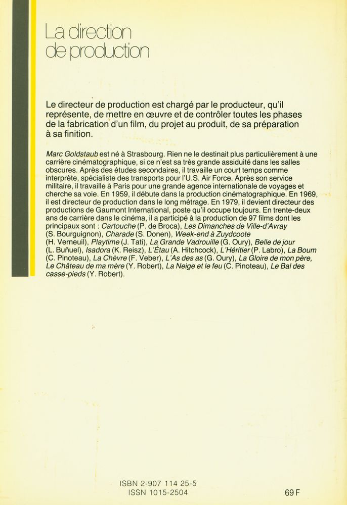 『La direction de production』 4