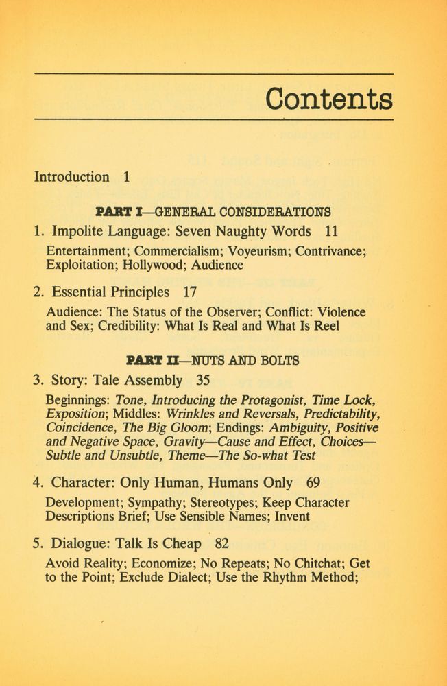 『Screenwriting : the art, craft, and business of film and television writing』 2