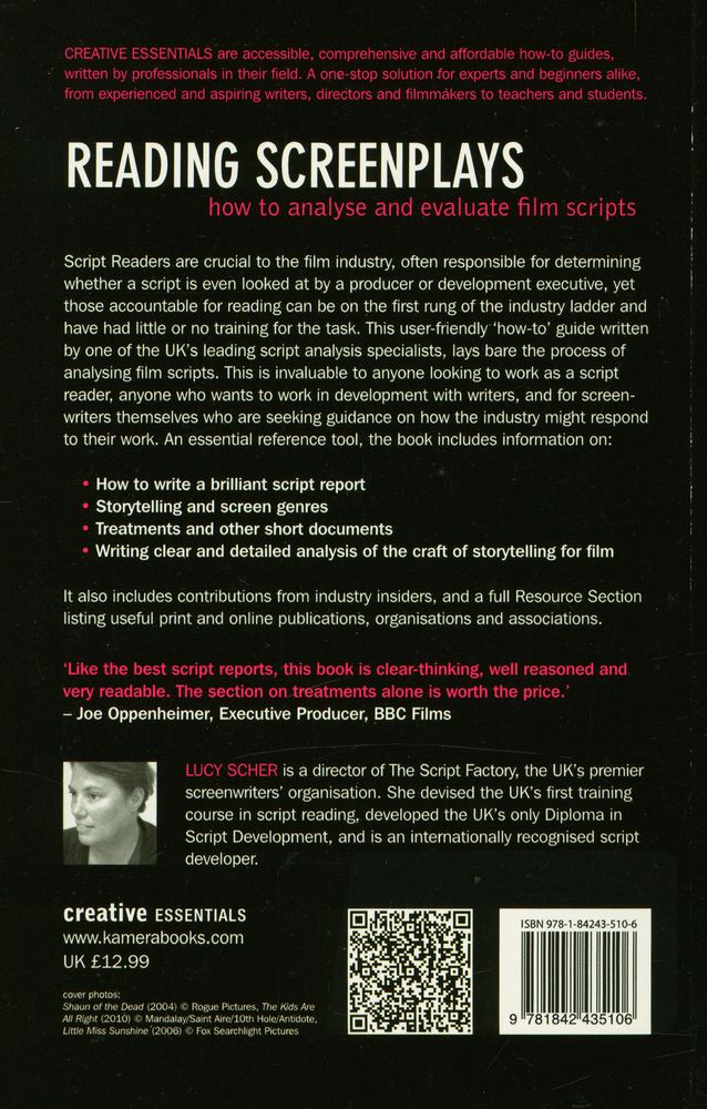 『READING SCREENPLAYS : how to analyse and evaluate film scripts』 3
