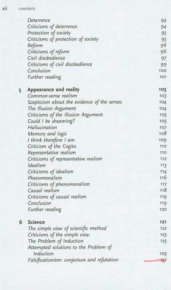 『Philosophy : the basics』 5