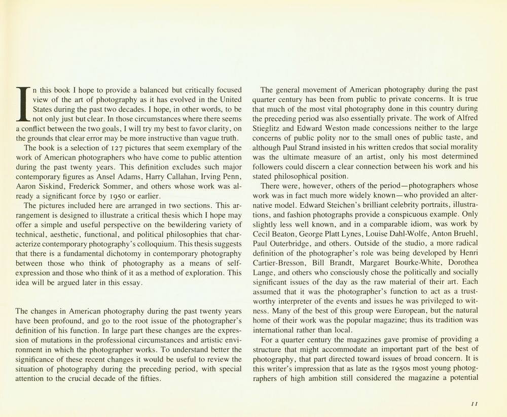 『Mirrors and Windows : American Photography since 1960』 2