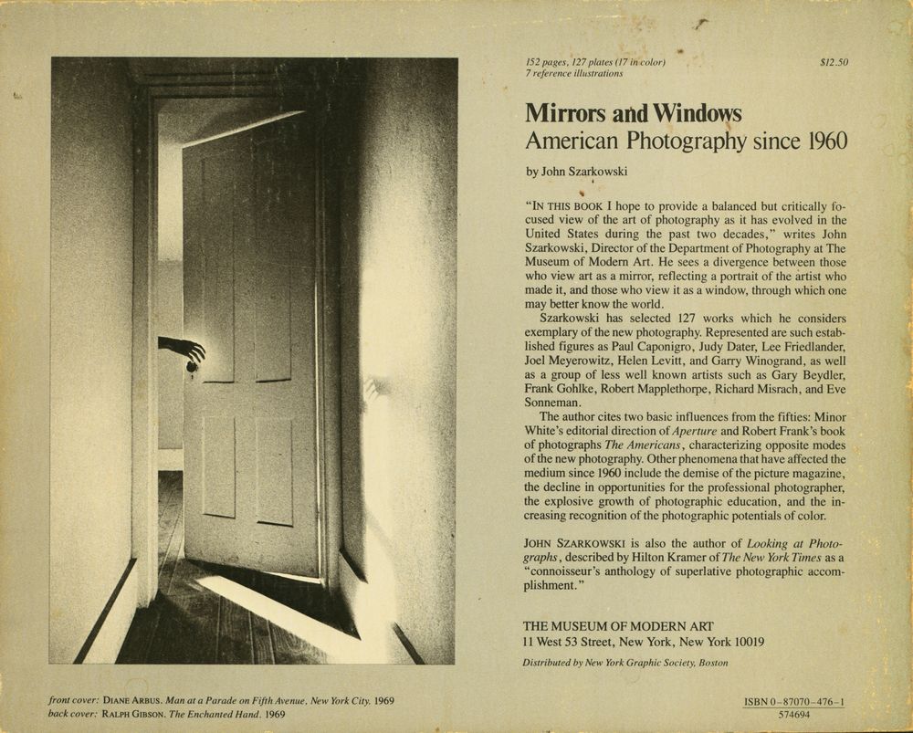『Mirrors and Windows : American Photography since 1960』 3