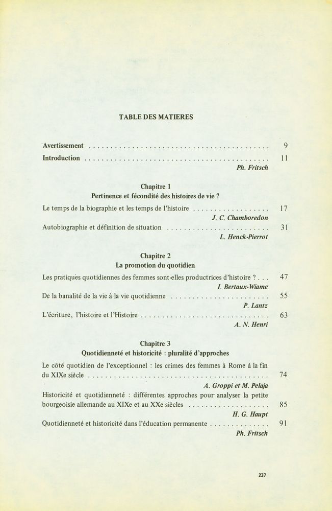『LE SENS DE L'ORDINAIRE : Colloque 