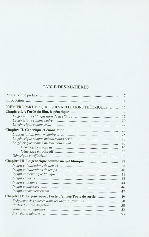 『LE GÉNÉRIQUE DE FILM』 2