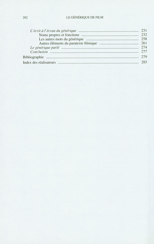 『LE GÉNÉRIQUE DE FILM』 5