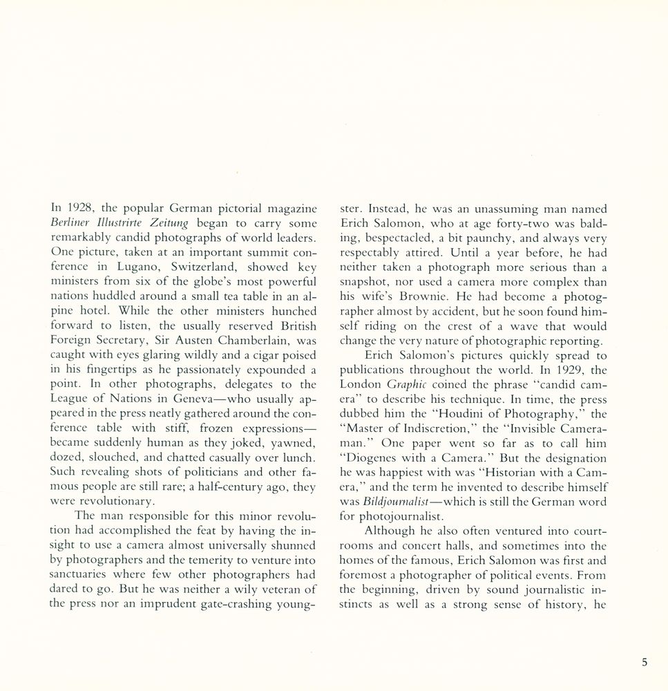 『Erich Salomon』 2