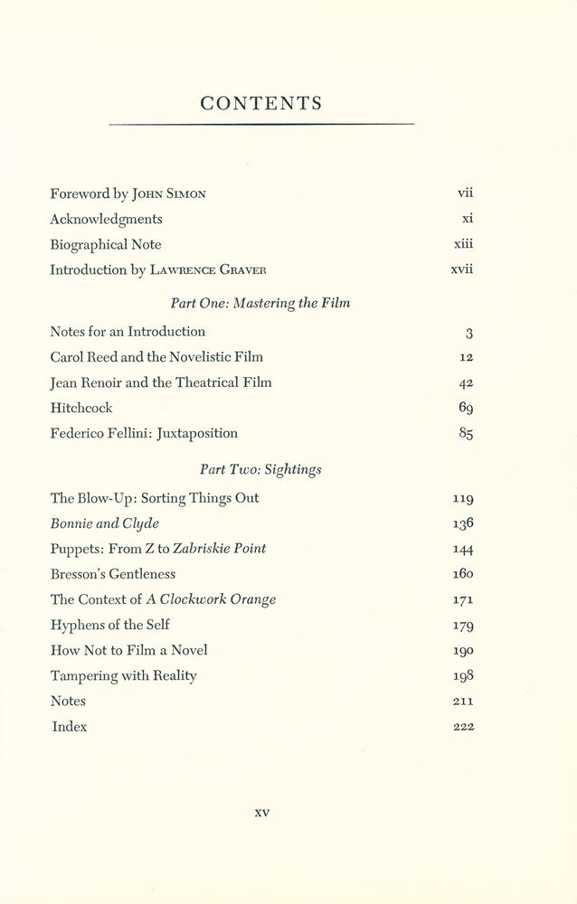 『Mastering the film and other essays』 2