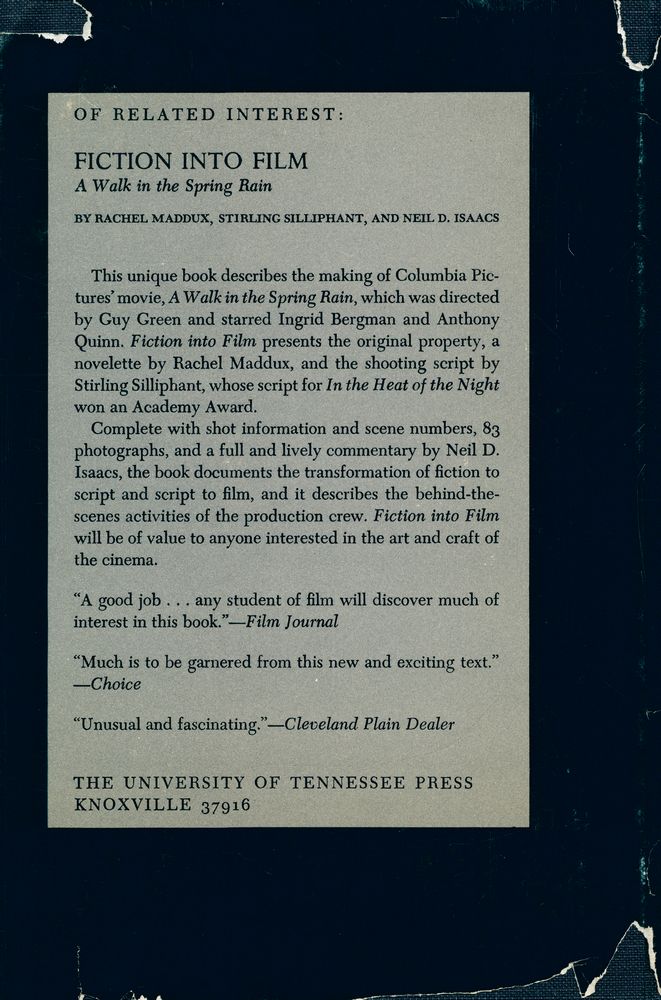 『Mastering the film and other essays』 3