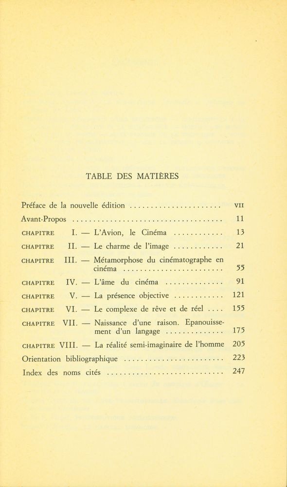 『Le cinéma ou l'homme imaginaire : Essai d'anthropologie』 2