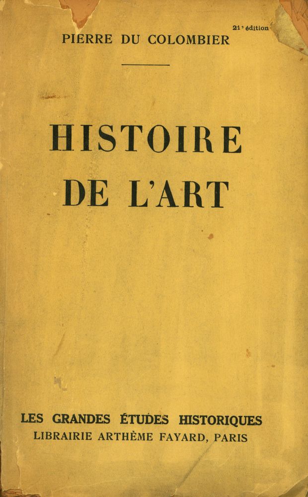 『HISTOIRE DE L'ART』 1