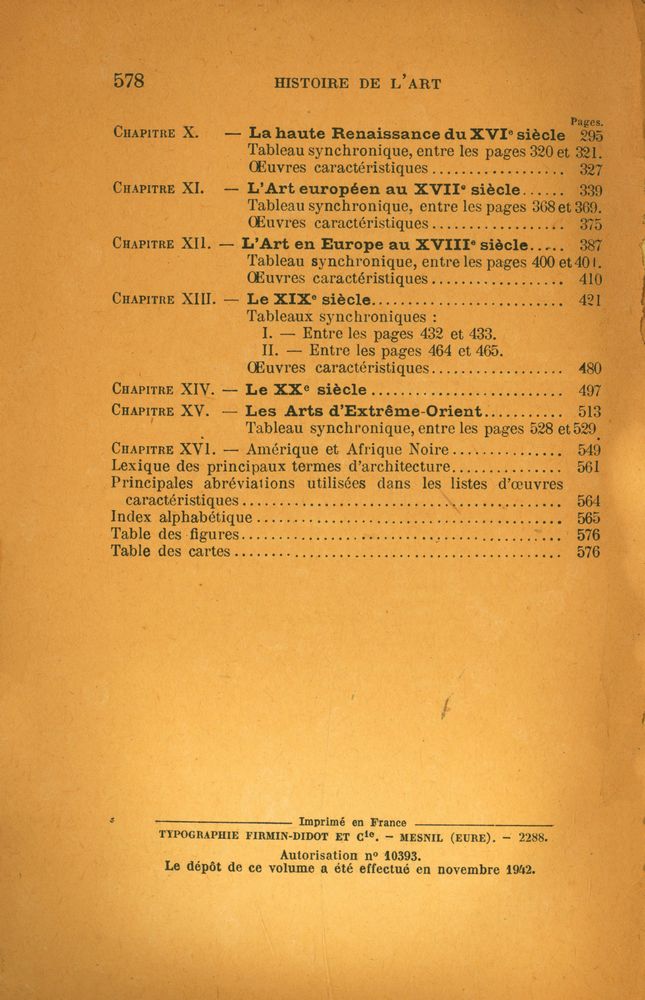 『HISTOIRE DE L'ART』 3