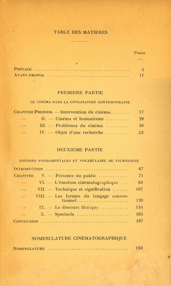 『BIBLIOTHÈQUE DE PHILOSOPHIE CONTEMPORAINE FONDÉE PAR FÉLIX ALCAN: ESSAI SUR LES PRINCIPES D'UNE PHILOSOPHIE DU CINÉMA : NOTIONS FONDAMENTALES ET VOCABULAIRE DE FILMOLOGIE』 2