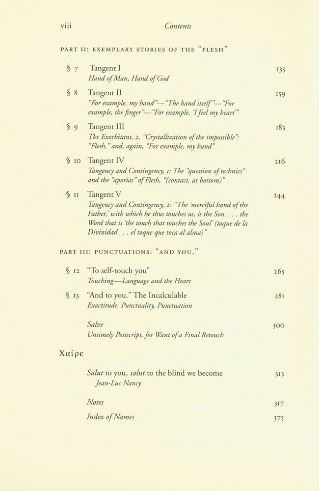 『On Touching—Jean - Luc Nancy』 3